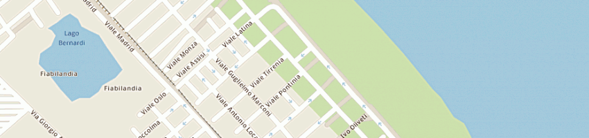 Mappa della impresa alberghi nettunia a RIMINI