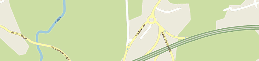 Mappa della impresa autofficina carrozzeria battistella bruno a PORCIA