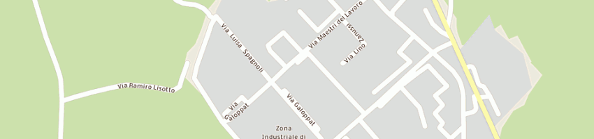 Mappa della impresa door 2000 srl a PASIANO DI PORDENONE