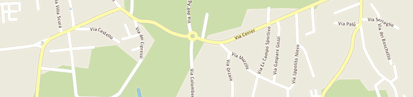 Mappa della impresa gelateria beduz a PORCIA