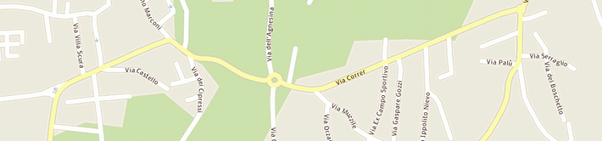 Mappa della impresa poliambulatorio villa esperia a PORCIA