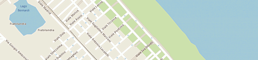 Mappa della impresa colombo chiara e c snc a RIMINI