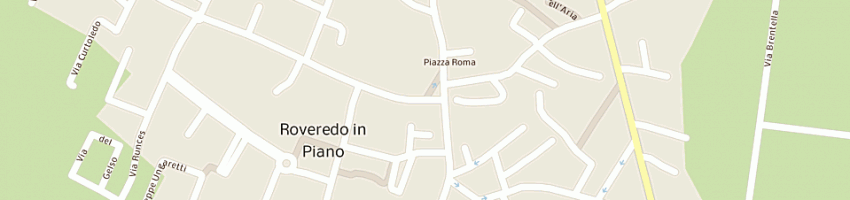 Mappa della impresa panificio masutti ettore e c snc a ROVEREDO IN PIANO