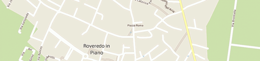 Mappa della impresa borin giuseppe e c snc a ROVEREDO IN PIANO