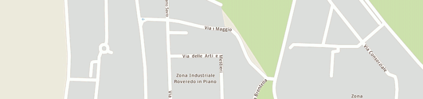 Mappa della impresa vpm service srl a ROVEREDO IN PIANO