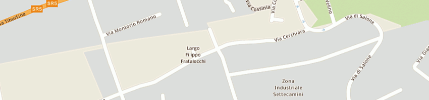 Mappa della impresa ciemme srl a ROMA