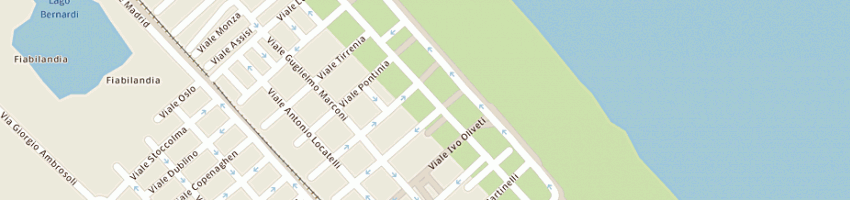 Mappa della impresa sensolini stefano a RIMINI