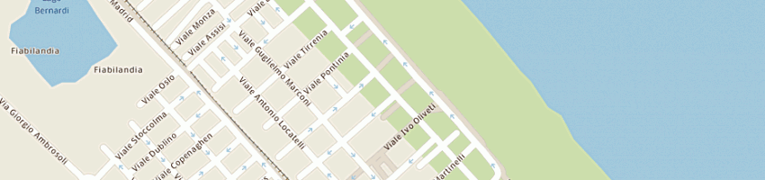 Mappa della impresa vanucci massimo a RIMINI