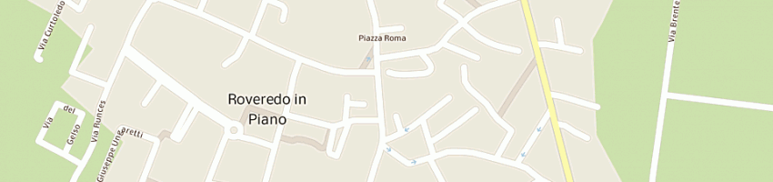 Mappa della impresa lumarc srl a ROVEREDO IN PIANO