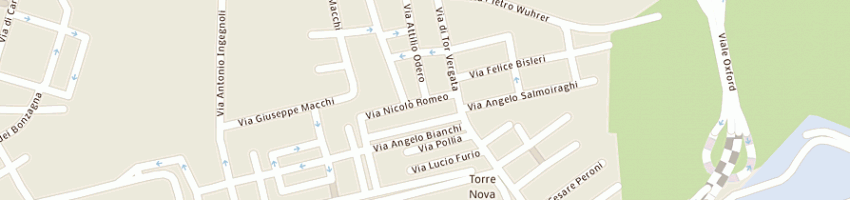Mappa della impresa osteria del malpasso snc di raponi a e g a ROMA