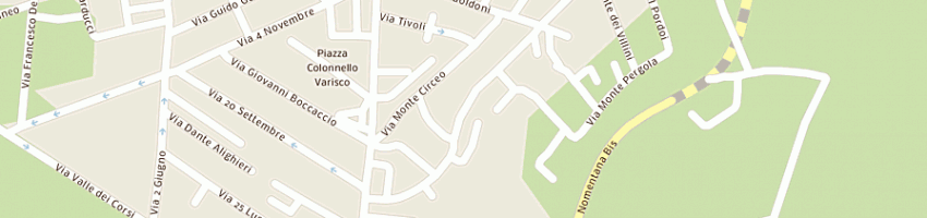 Mappa della impresa petrone gino a FONTE NUOVA