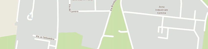 Mappa della impresa ab mecc laboratorio di lavorazmeccaniche a ROVEREDO IN PIANO