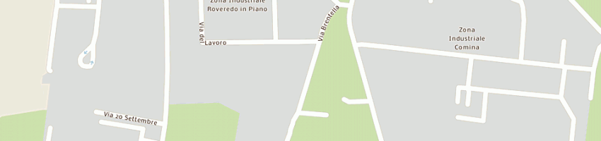Mappa della impresa price di piccin riccardo a ROVEREDO IN PIANO