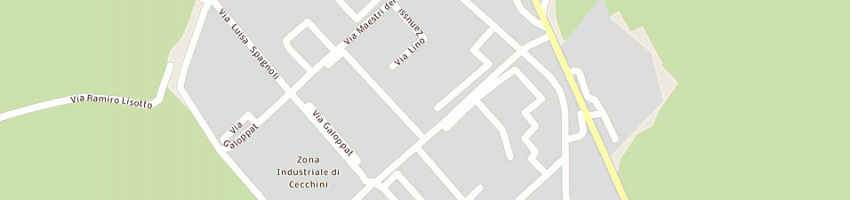 Mappa della impresa a e m verniciatura srl a PASIANO DI PORDENONE