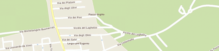 Mappa della impresa happy casa srl a CASTEL GANDOLFO