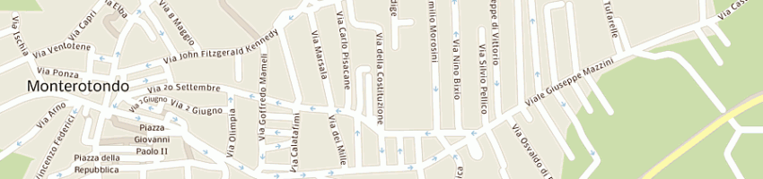 Mappa della impresa comune di monterotondo a MONTEROTONDO