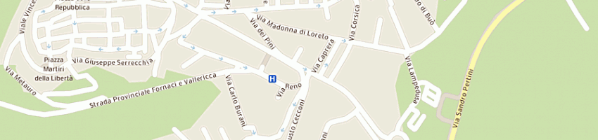 Mappa della impresa studio rain consulting sas di cirielli sabino e partners  a MONTEROTONDO
