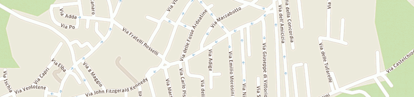 Mappa della impresa papi bruna a MONTEROTONDO