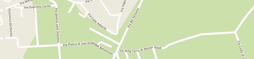 Mappa della impresa tennis club vigna fiorita a CIAMPINO
