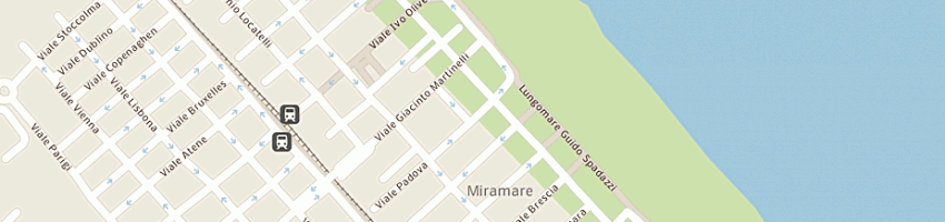 Mappa della impresa alberghi perla a RIMINI