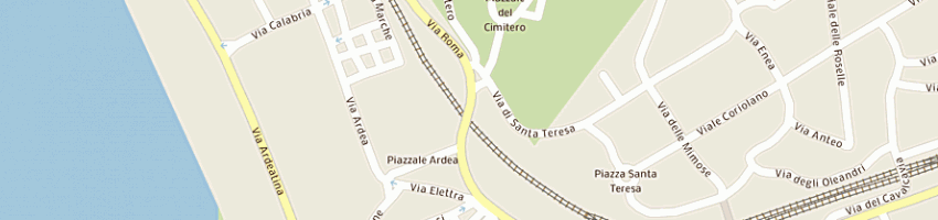 Mappa della impresa organizzazione nazionale appalti mense alberghi spa a ANZIO