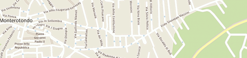 Mappa della impresa baldassi daniela a MONTEROTONDO