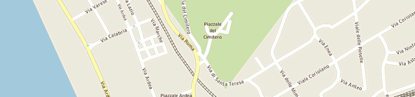Mappa della impresa filosi rita a ANZIO