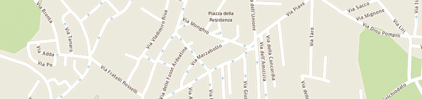 Mappa della impresa interconsult 91 di dormi pietro e c - snc a MONTEROTONDO