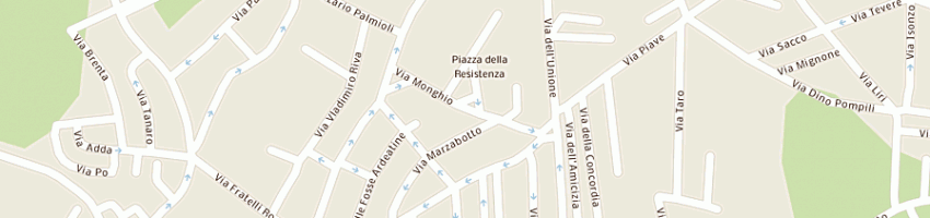 Mappa della impresa pincelli vera a MONTEROTONDO