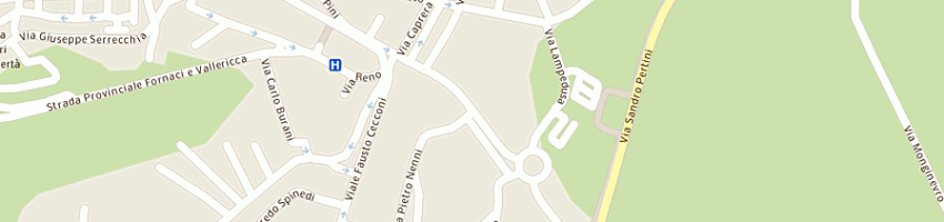 Mappa della impresa ecotoner 2001 sas di andrea biondi e c a MONTEROTONDO