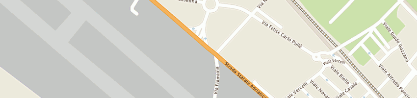 Mappa della impresa borghesi giorgio a RIMINI