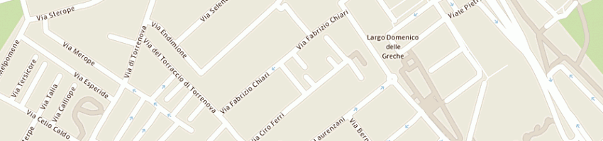 Mappa della impresa edil b srl a ROMA