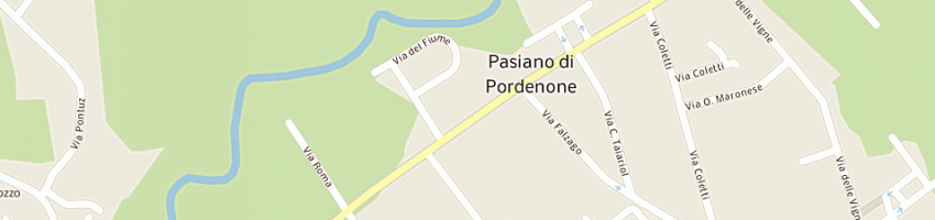 Mappa della impresa lavasecco ecologico di zanatta mirella a PASIANO DI PORDENONE