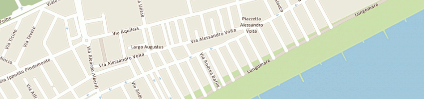 Mappa della impresa franceschi marina e c(snc) a IESOLO