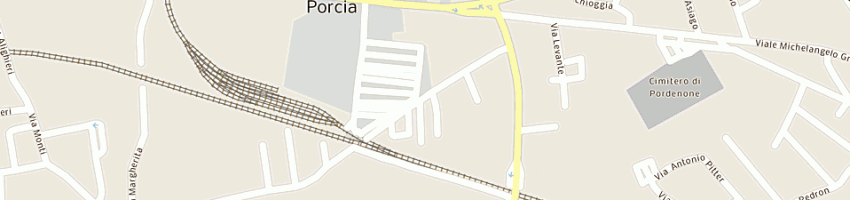 Mappa della impresa cipolat gianfranco a PORCIA