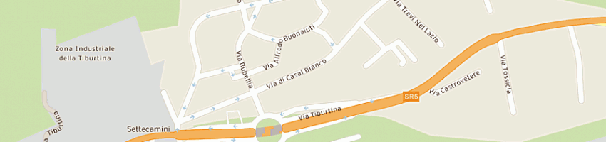 Mappa della impresa man srl a ROMA