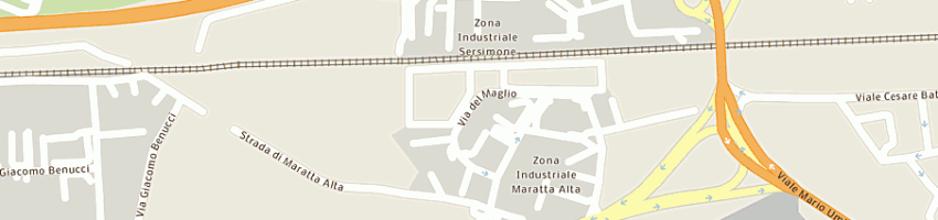 Mappa della impresa telelettra snc a TERNI