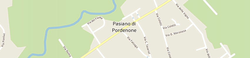 Mappa della impresa marcuz maria grazia a PASIANO DI PORDENONE