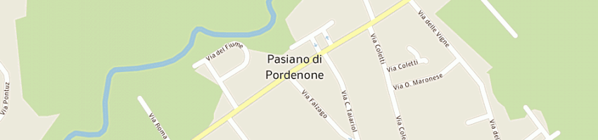 Mappa della impresa viglietti aurelio diego a PASIANO DI PORDENONE