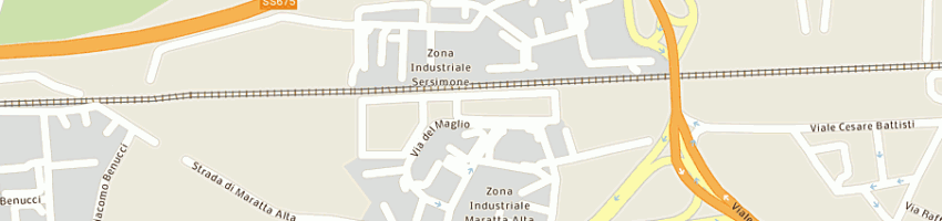 Mappa della impresa magest srl a TERNI