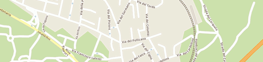 Mappa della impresa ts sas - tecnica della saldatura - di urbani vincenzo e c a TERNI