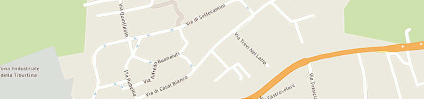 Mappa della impresa centro servizi 7 camini - snc di cinzia pirrello e tiziana lupi a ROMA