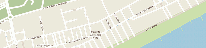 Mappa della impresa pasticceria delle rose (snc) a IESOLO