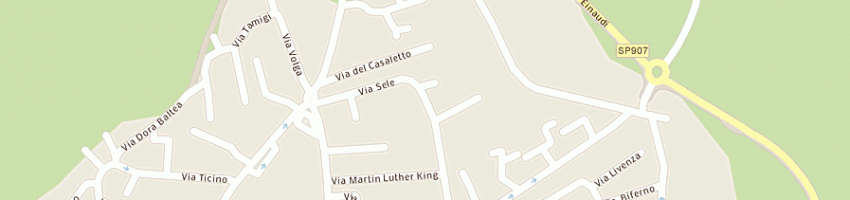 Mappa della impresa la serenita' srl a MONTEROTONDO