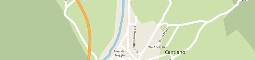 Mappa della impresa barzotti ferruccio a CANTIANO