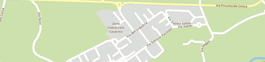 Mappa della impresa il grappone di pozzi marco a SAN CLEMENTE