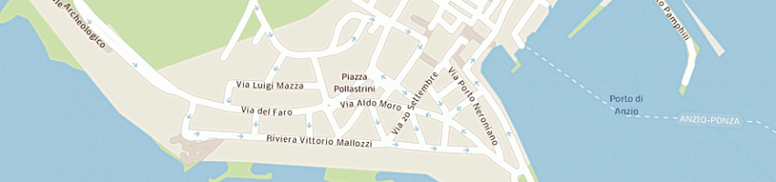 Mappa della impresa guido m scurti g guido g sas a ANZIO