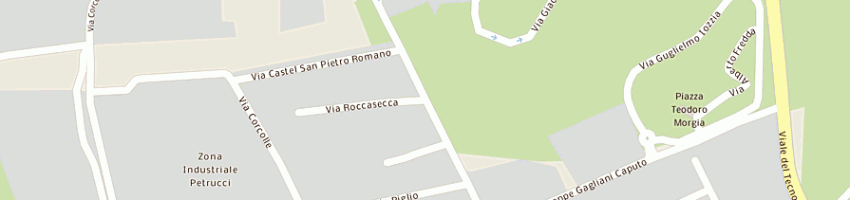 Mappa della impresa sistema legno srl a ROMA
