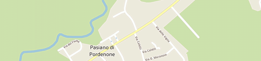 Mappa della impresa bonollo emanuela e c (snc) a PASIANO DI PORDENONE