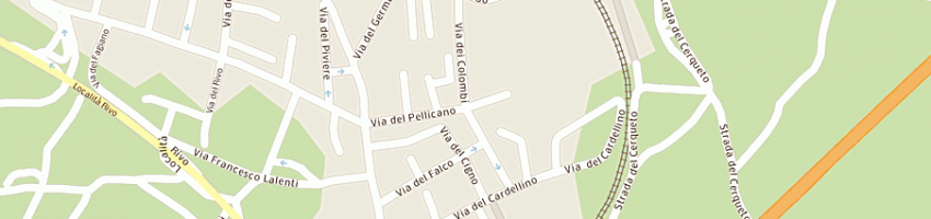 Mappa della impresa listanti luca a TERNI